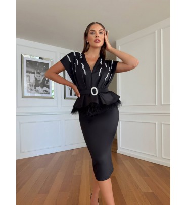 216378 SİYAH ABİYE T...