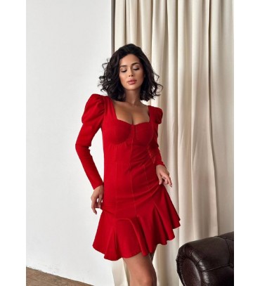 216394 KIRMIZI ELBİS...