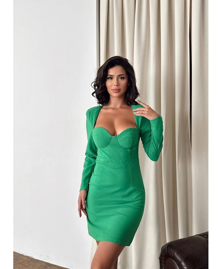 216395 YEŞİL ELBİSE