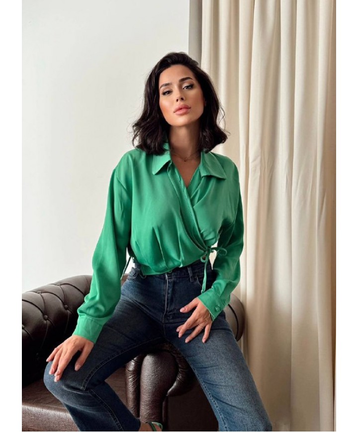 216423 YEŞİL BLUZ