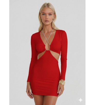 216477 KIRMIZI ELBİS...