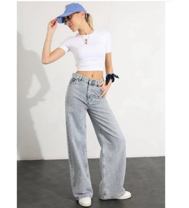 216538 GRİ KOT PANTO...