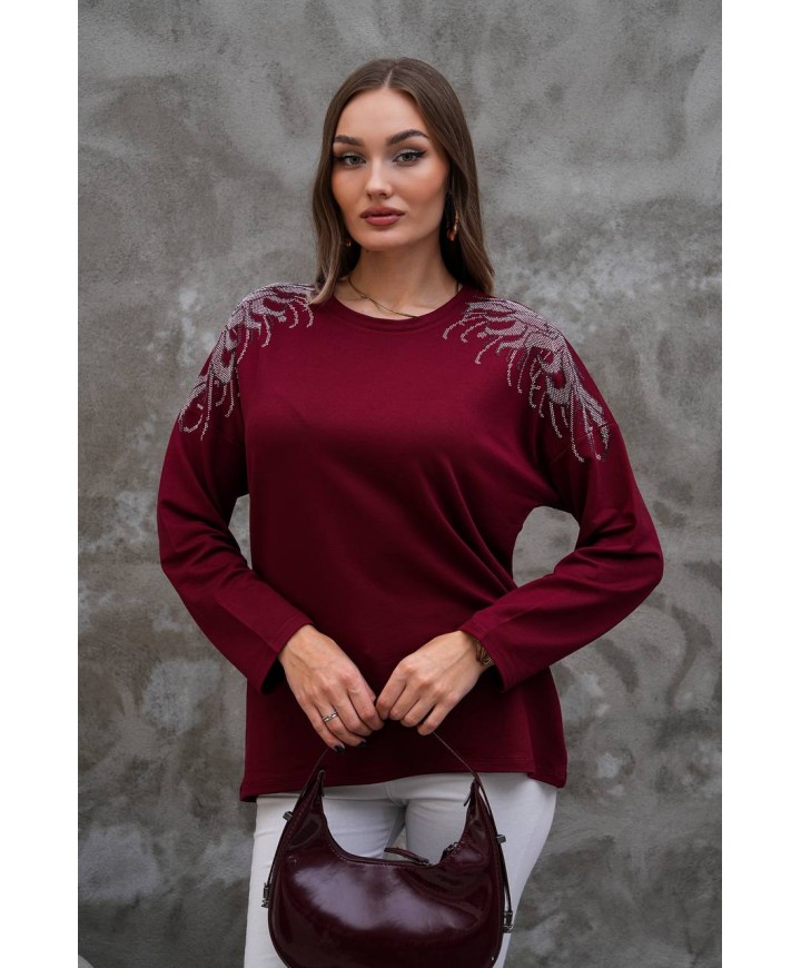 216556 BORDO BLUZ