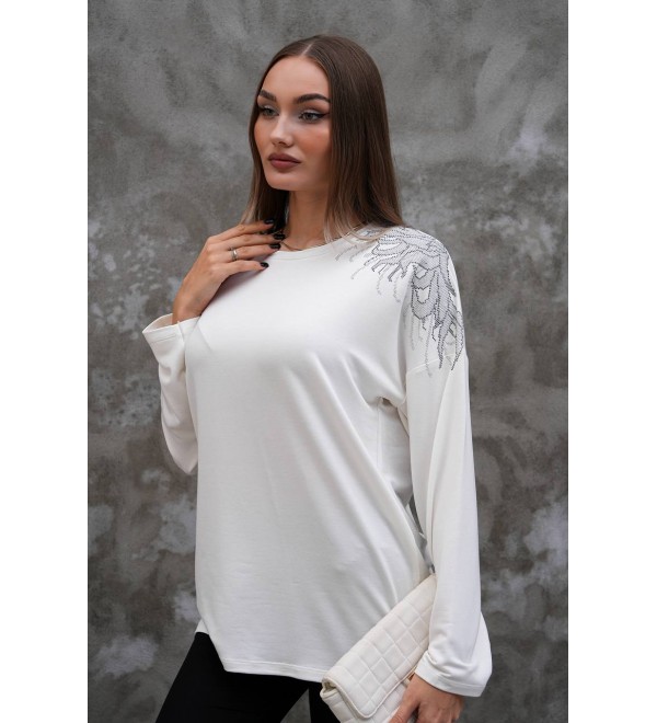 216558 Ecru BLOUSE