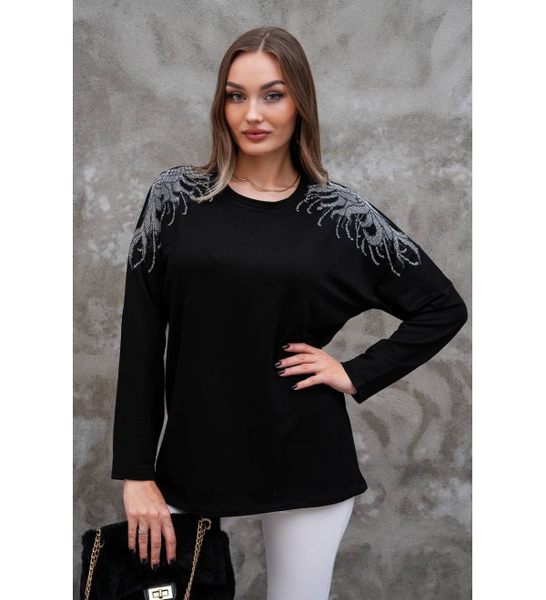 216559 BLACK BLOUSE