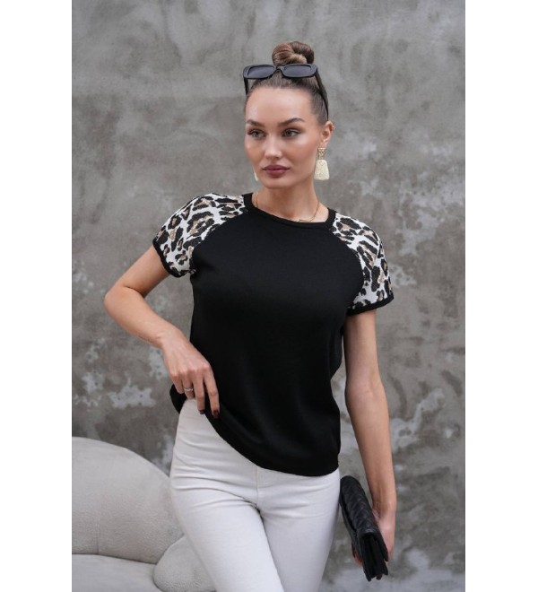 216564 BLACK BLOUSE