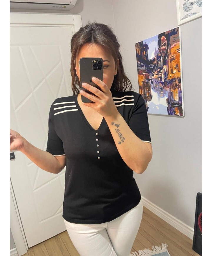 216570 SİYAH BLUZ