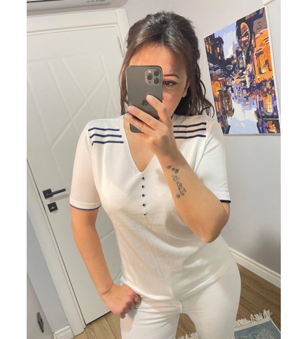 216571 Ecru BLOUSE