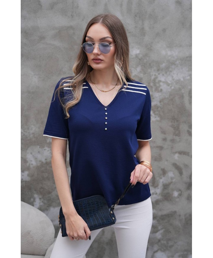 216575 MAVİ BLUZ