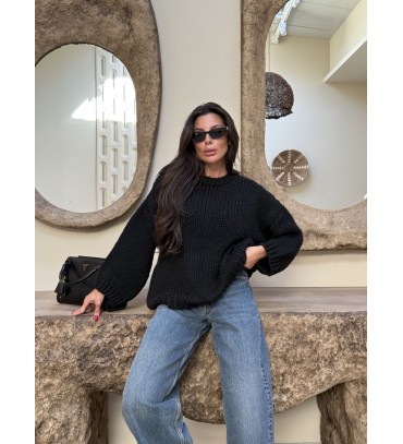 216606 SİYAH KAZAK T...