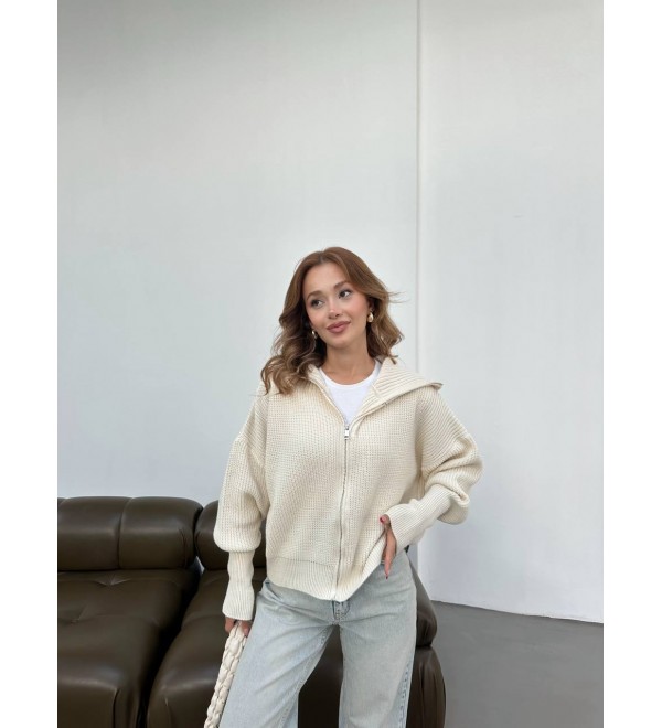 216627 KREM KAZAK TRİKO