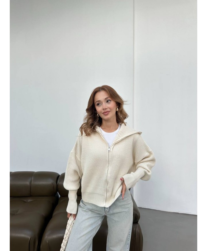 216627 KREM KAZAK TRİKO