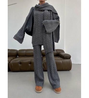 216645 GRİ TAKIM TRİ...