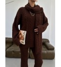 216649 KAHVE TAKIM TRİKO