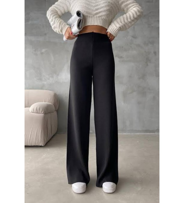 216667 BLACK TROUSERS KNITWEAR
