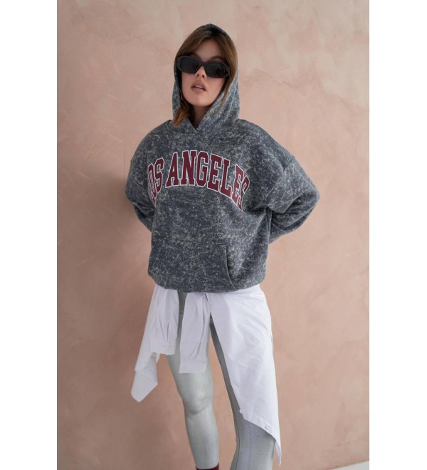 216703 GRİ SWEAT % 100 COTTON