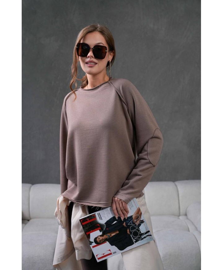 216710 VİZON SWEAT % 100 COTTON