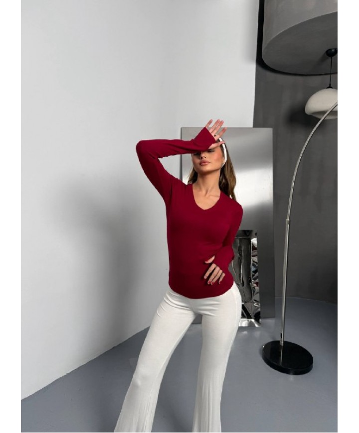 216761 BORDO BLUZ