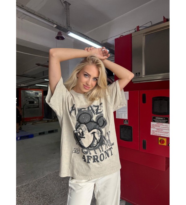 216776 KREM TSHIRT