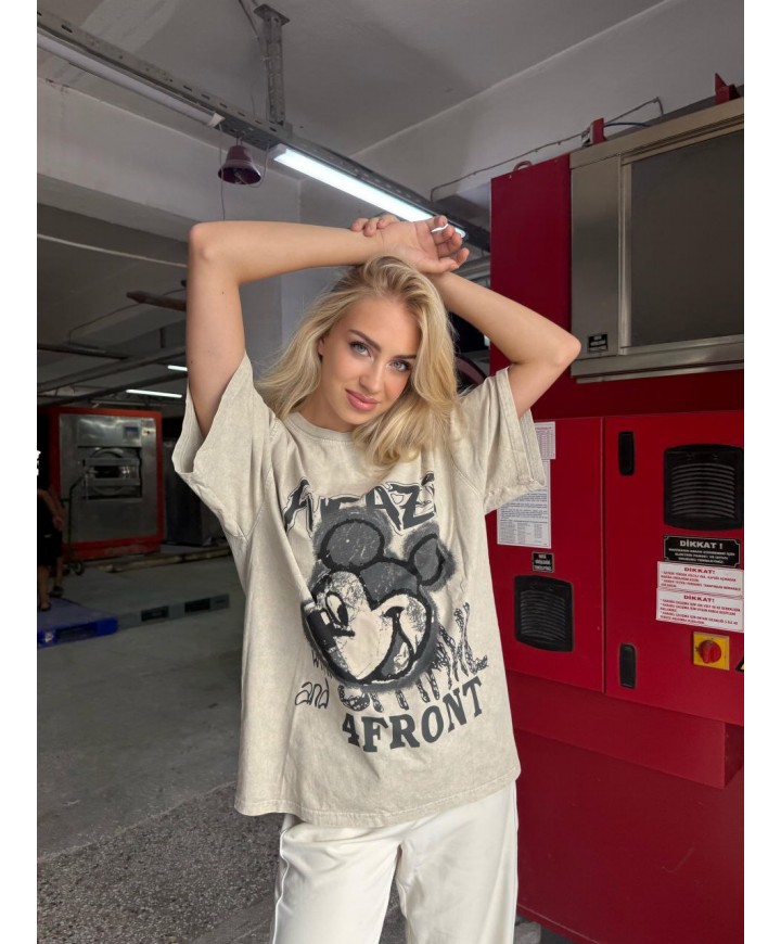 216776 KREM TSHIRT