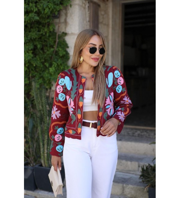 216944 DESENLİ CEKET