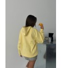 216965 SARI SWEAT ŞARDONLU KUMAŞ