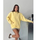 216965 SARI SWEAT ŞARDONLU KUMAŞ