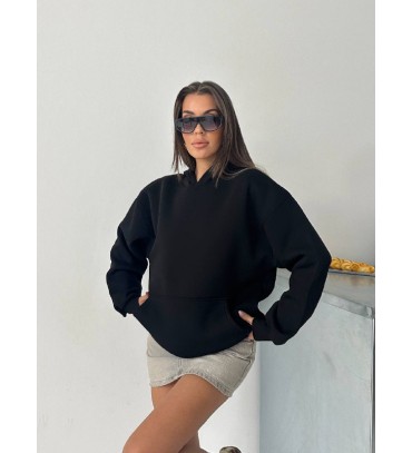 216966 SİYAH SWEAT Ş...