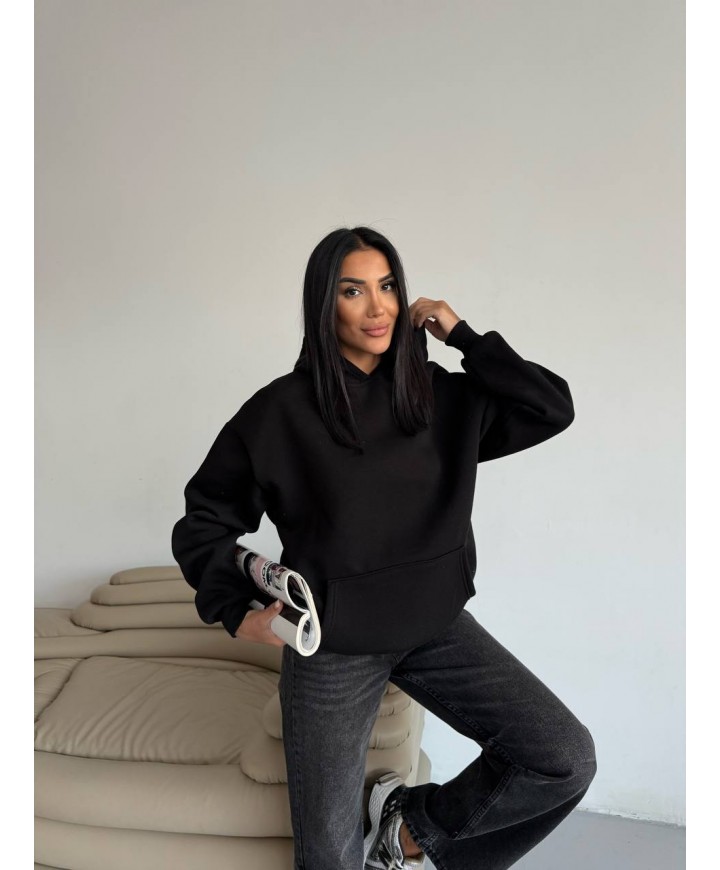 216972 SİYAH SWEAT ŞARDONLU KUMAŞ