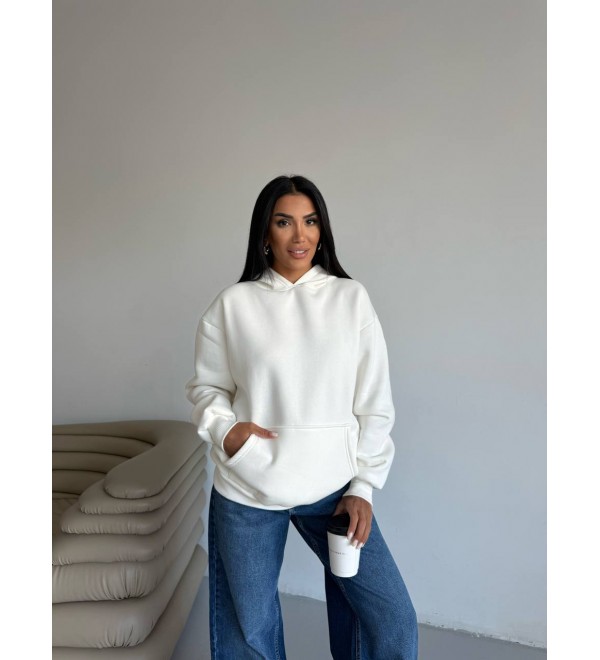 216973 EKRU SWEAT ŞARDONLU KUMAŞ
