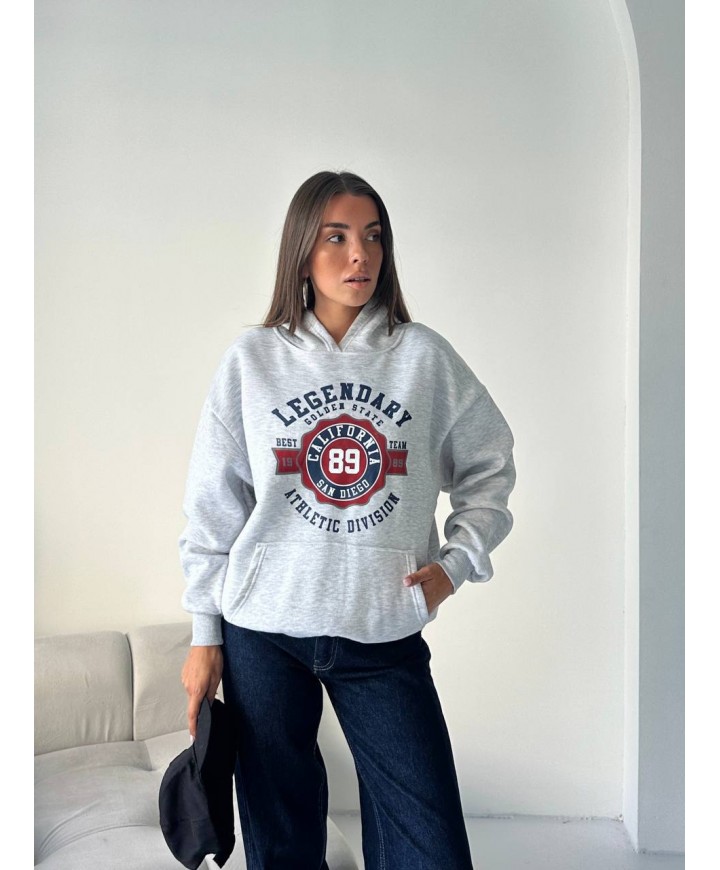 216979 GRİ SWEAT ŞARDONLU KUMAŞ