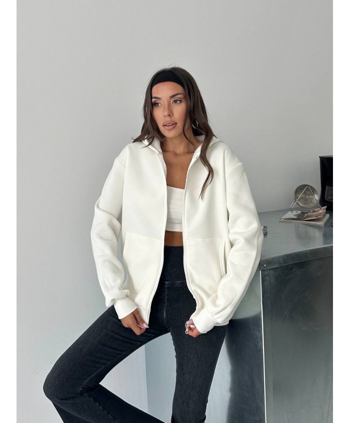 216980 EKRU SWEAT ŞARDONLU KUMAŞ