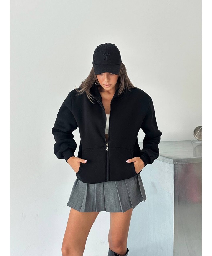 216984 SİYAH SWEAT ŞARDONLU KUMAŞ