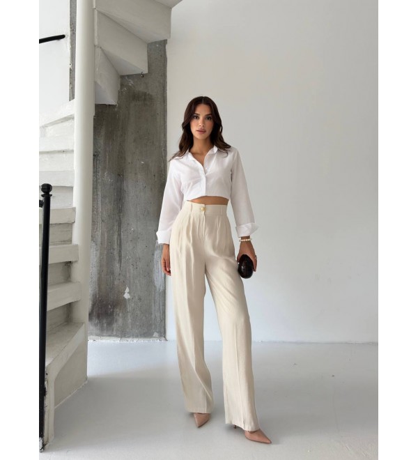 217009 CREAM TROUSERS 