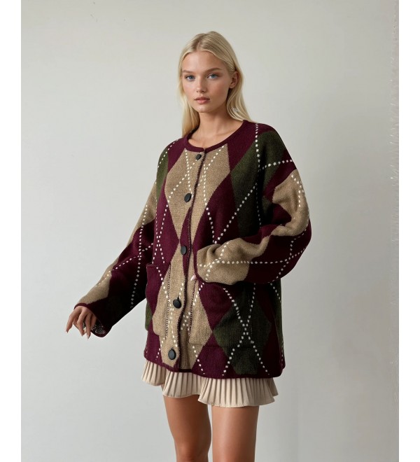 217106 Patterned CARDIGAN KNITWEAR