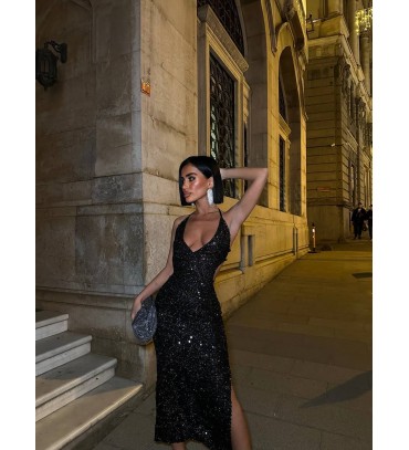 217197 SİYAH ABİYE F...