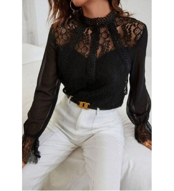 217276 BLACK BLOUSE