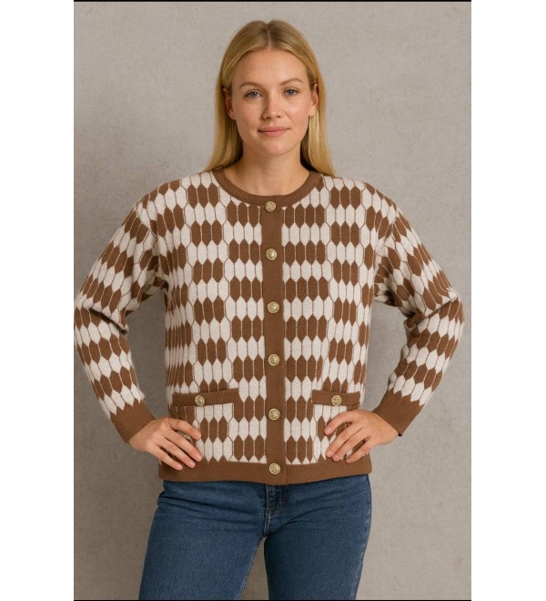 217282 Patterned CARDIGAN KNITWEAR