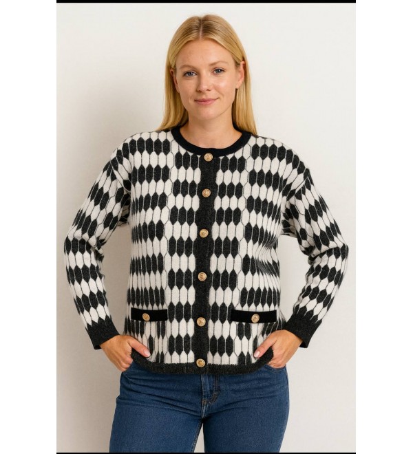 217283 Patterned CARDIGAN KNITWEAR