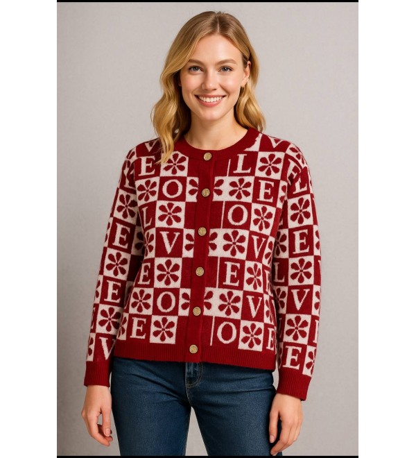 217285 Patterned CARDIGAN KNITWEAR