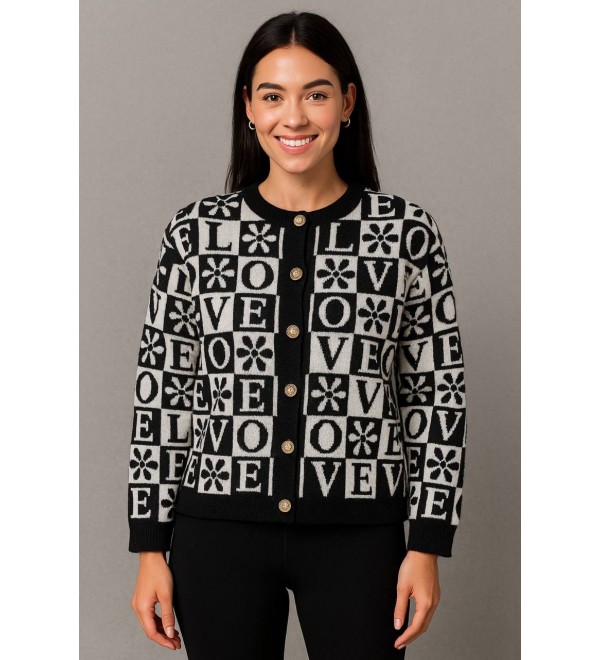 217286 Patterned CARDIGAN KNITWEAR
