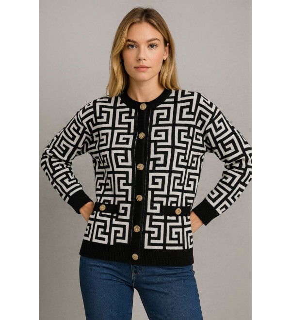 217288 Patterned CARDIGAN KNITWEAR