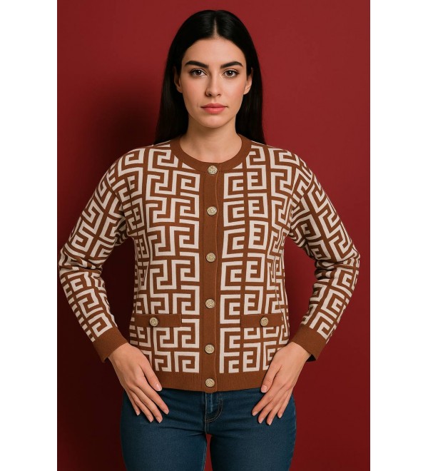 217289 Patterned CARDIGAN KNITWEAR