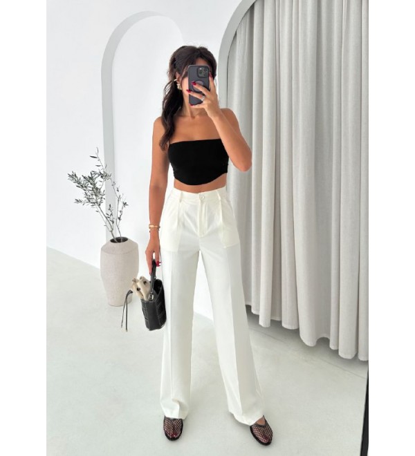 217347 WHITE TROUSERS 