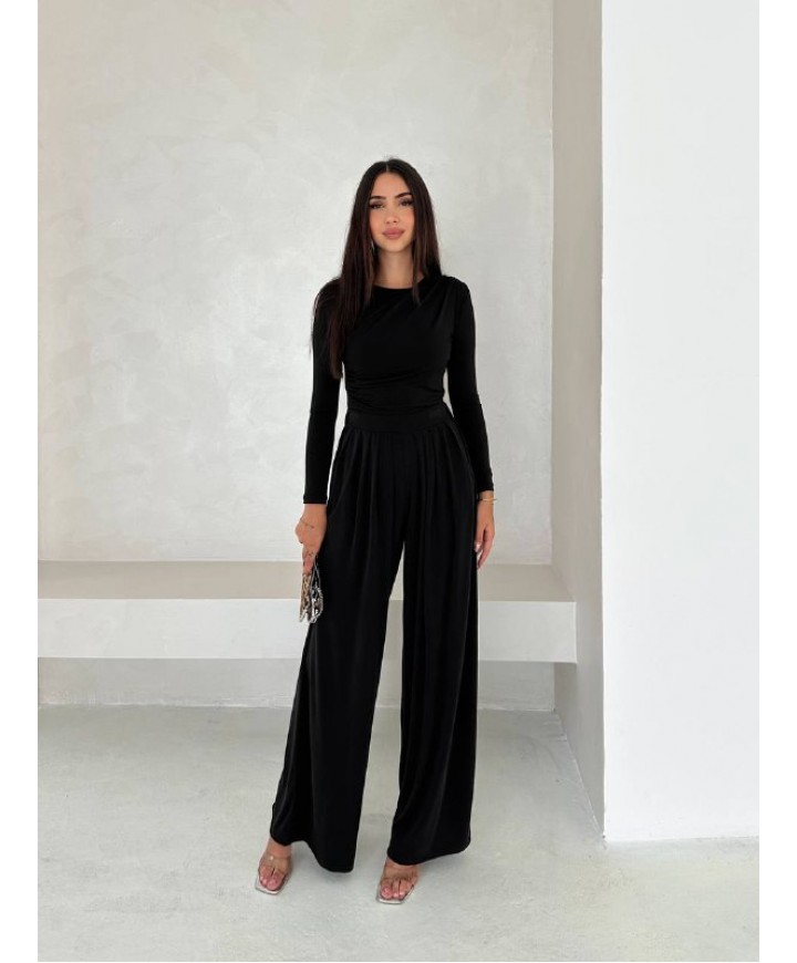 217360 SİYAH PANTOLON SÜPREM KUMAŞ