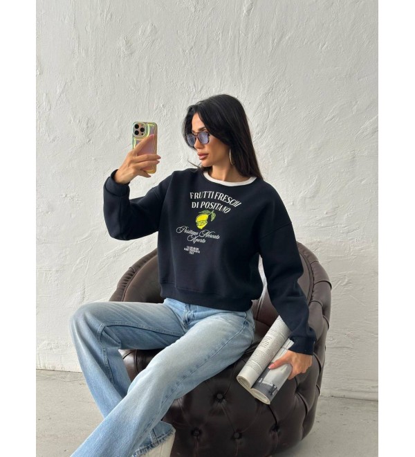 217377 SİYAH SWEAT