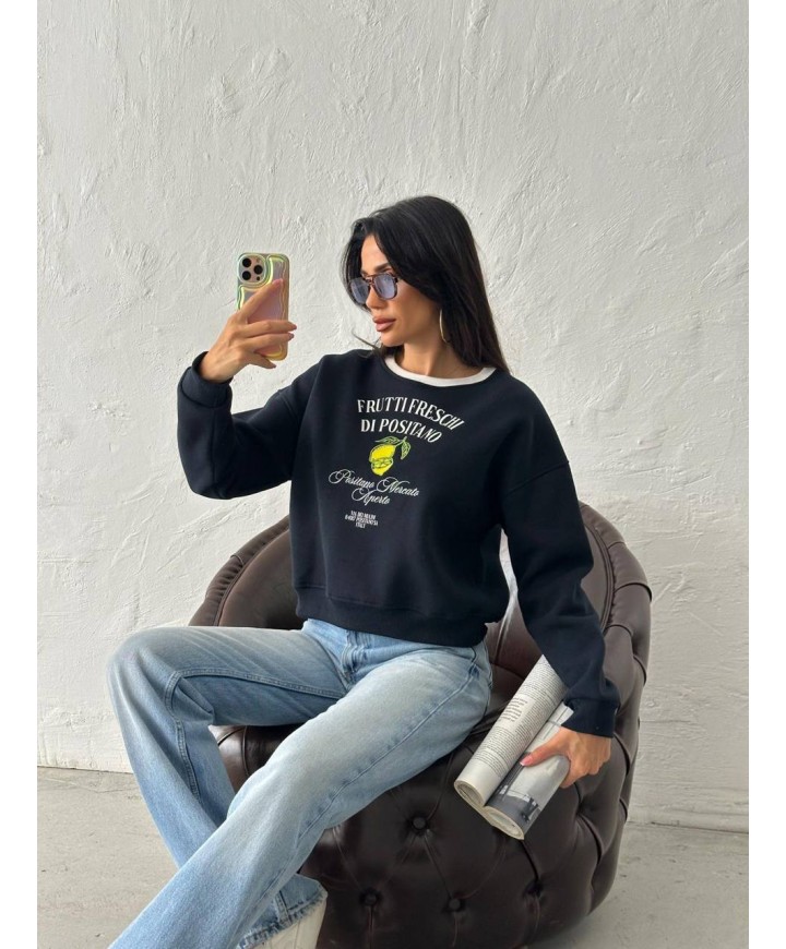 217377 SİYAH SWEAT