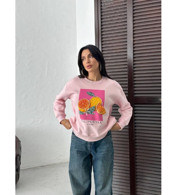 217390 PEMBE SWEAT
