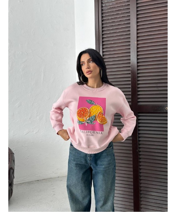 217390 PEMBE SWEAT