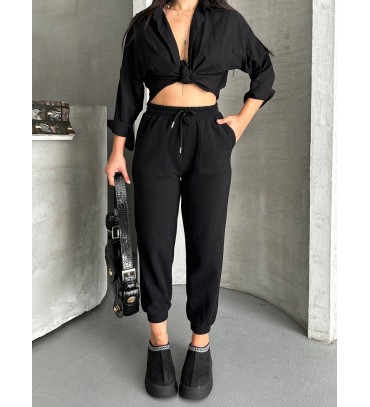 217421 SİYAH PANTOLO...